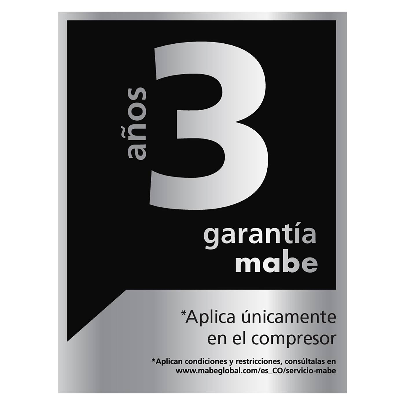 Nevera Mabe 267 INOX NoFrost