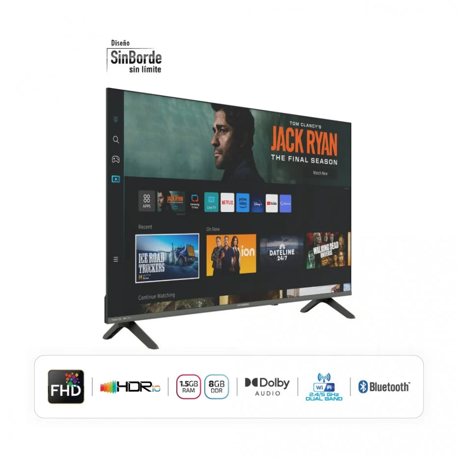 TV Hyundai Smart TV Tizen 43" / FHD Sin Bordes