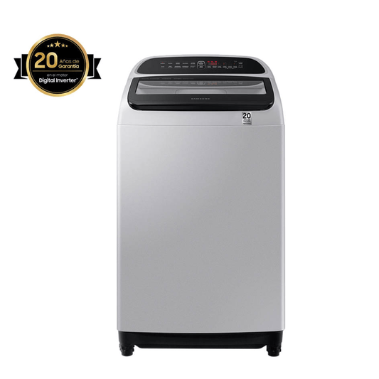 Lavadora Samsung 37 libras gris