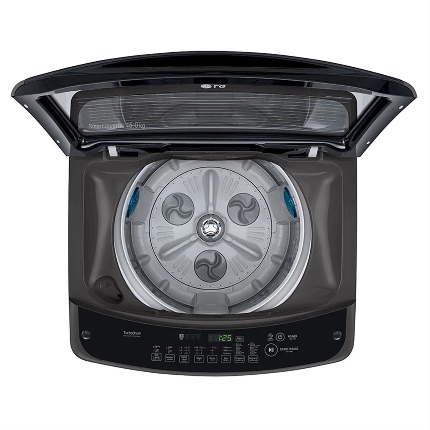 Lavadora Lg 29 Libras Negra