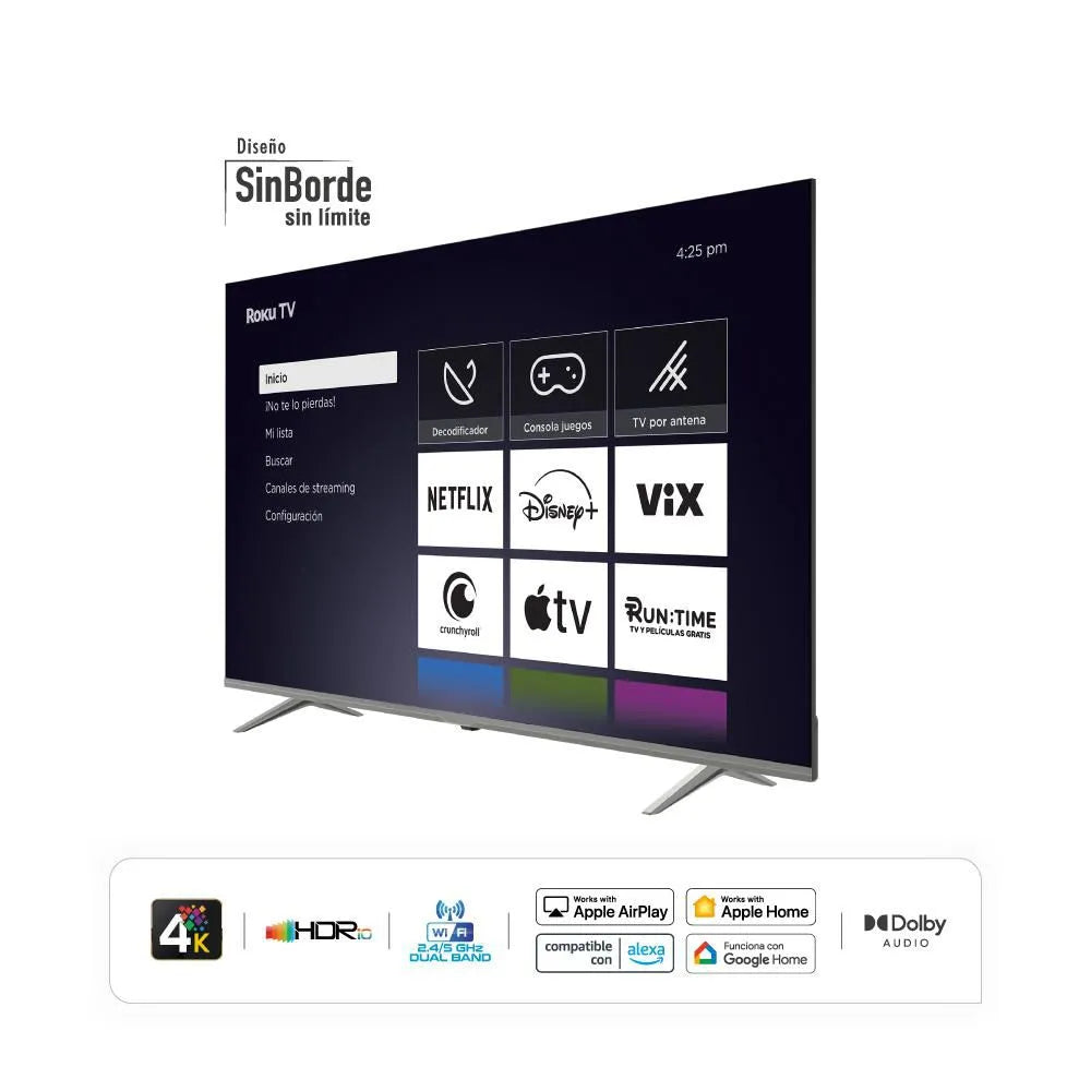 Televisor Hyundai 58" Hyled5811r4km Smart Tv Roku